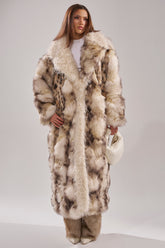 PARK AVENUE PATCHWORK FAUX FUR