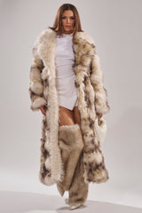 PARK AVENUE PATCHWORK FAUX FUR
