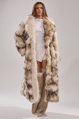 PARK AVENUE PATCHWORK FAUX FUR
