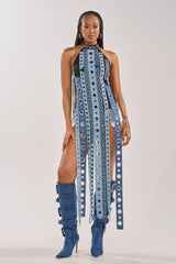 SABRINA GROMMET DETAIL TOP