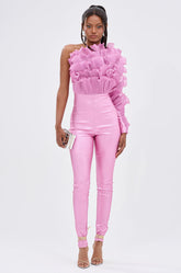 RAQUEL RUFFLED JUMPSUIT