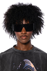 ASPEN SHIELD SUNNIES IN BLACK