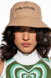 PRETTY BUT PETTY BUCKET HAT