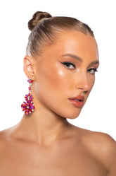 PRETTY PLEASE EARRING IN PINK