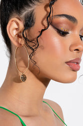 QUINN DANGLE HOOPS