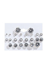 12 PACK CIRCLE STUDS