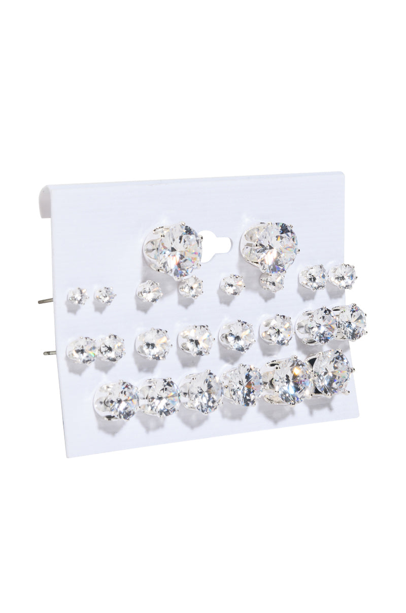 12 PACK CIRCLE STUDS