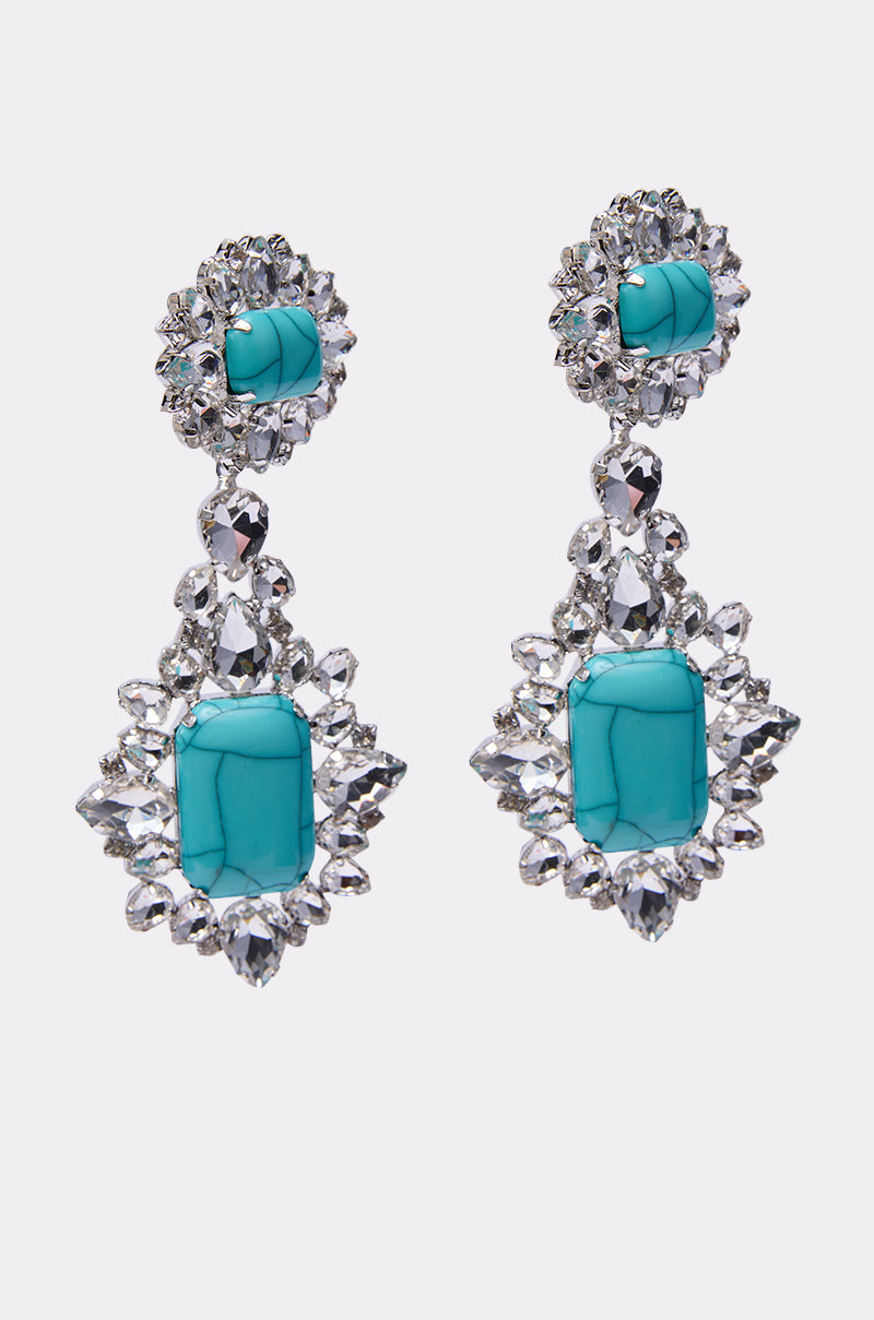 TOTALLY TURQ EARRING