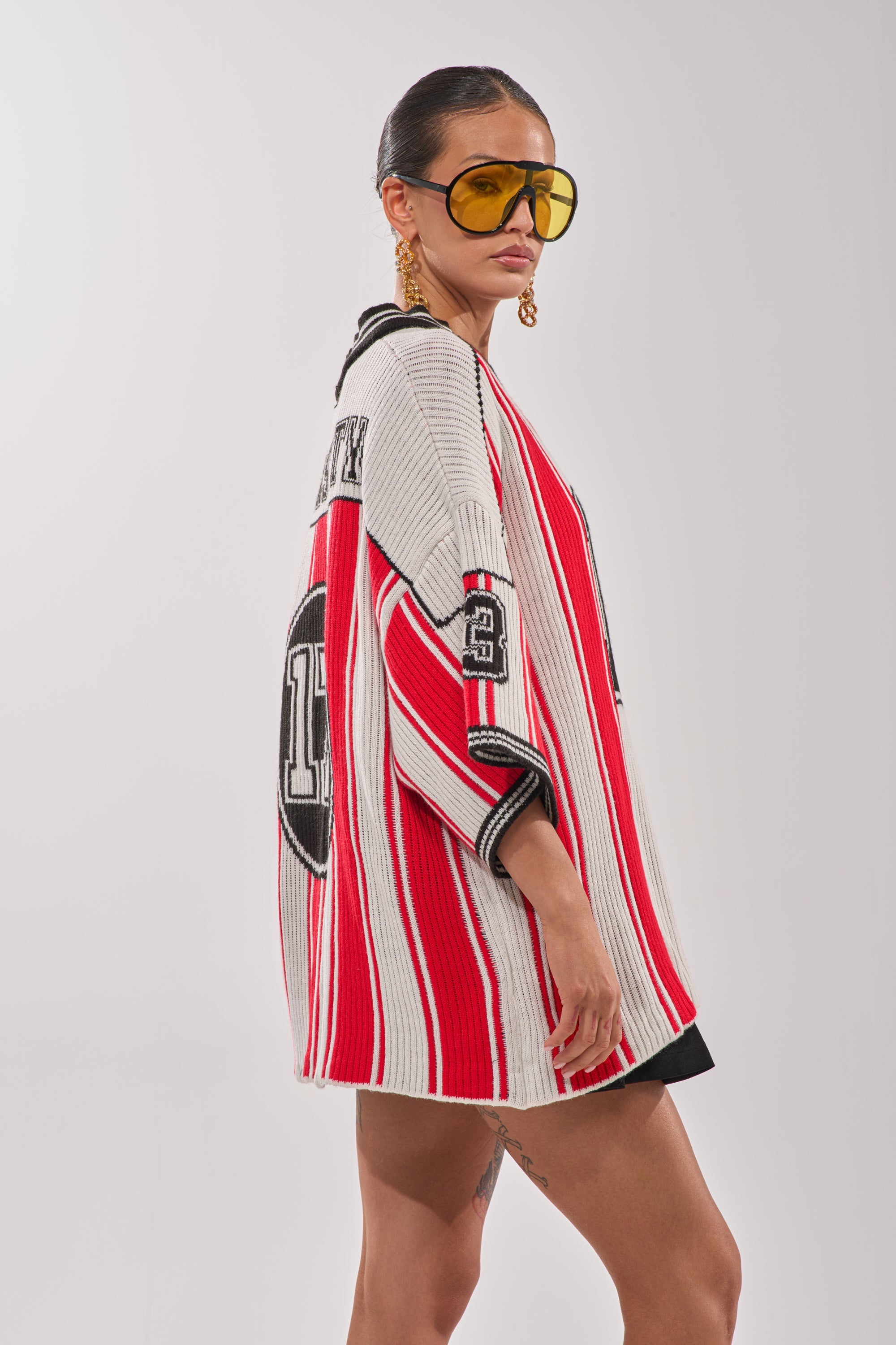 THROW SUM MO KNIT JERSEY TOP