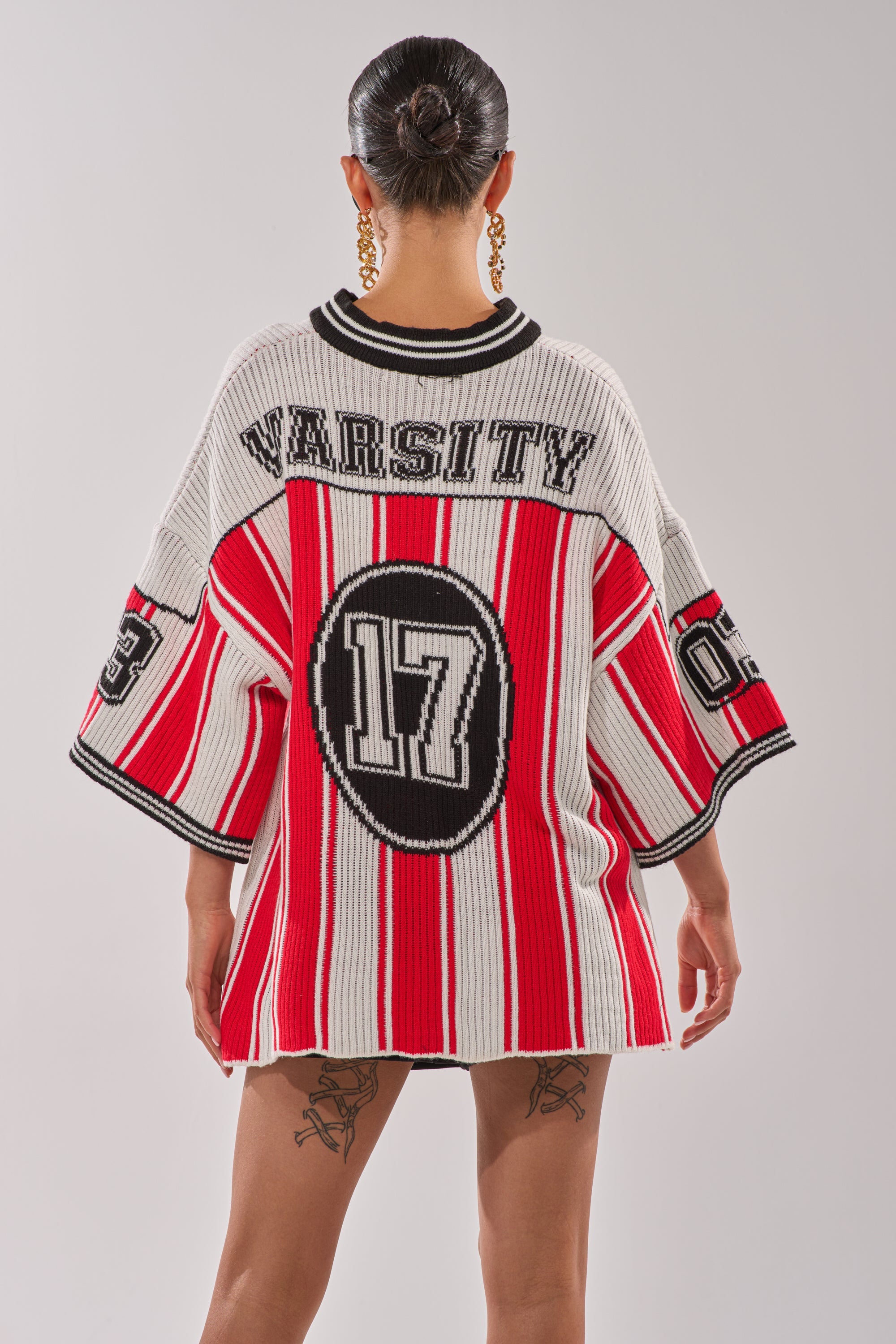 THROW SUM MO KNIT JERSEY TOP
