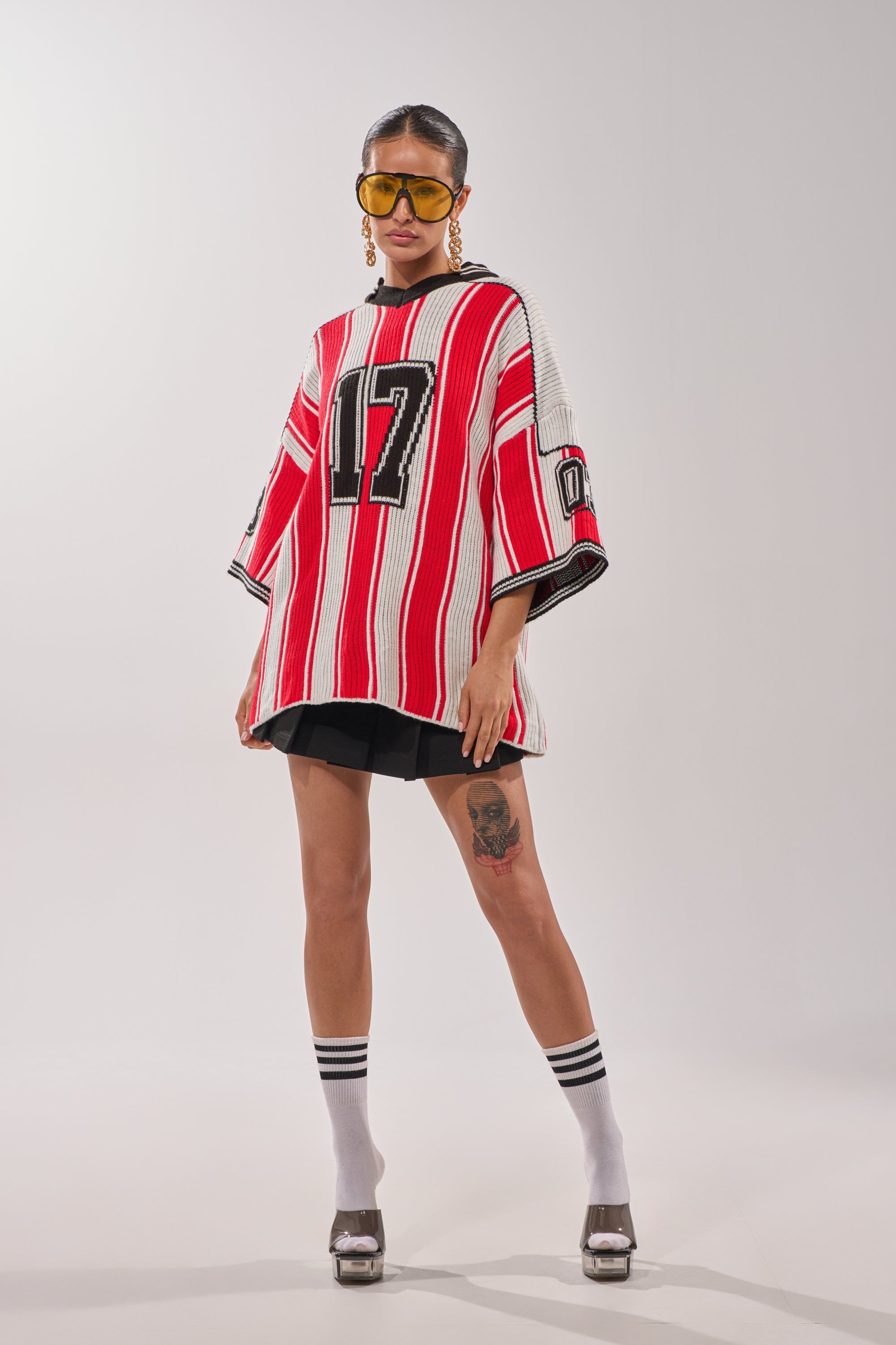 THROW SUM MO KNIT JERSEY TOP