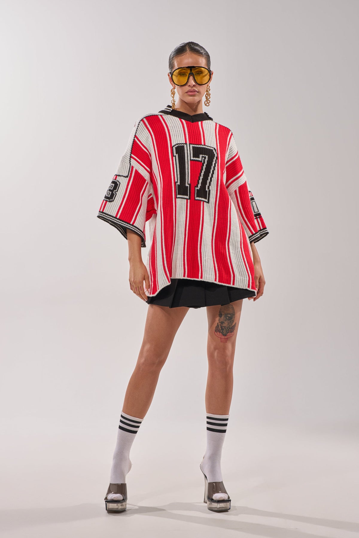 THROW SUM MO KNIT JERSEY TOP