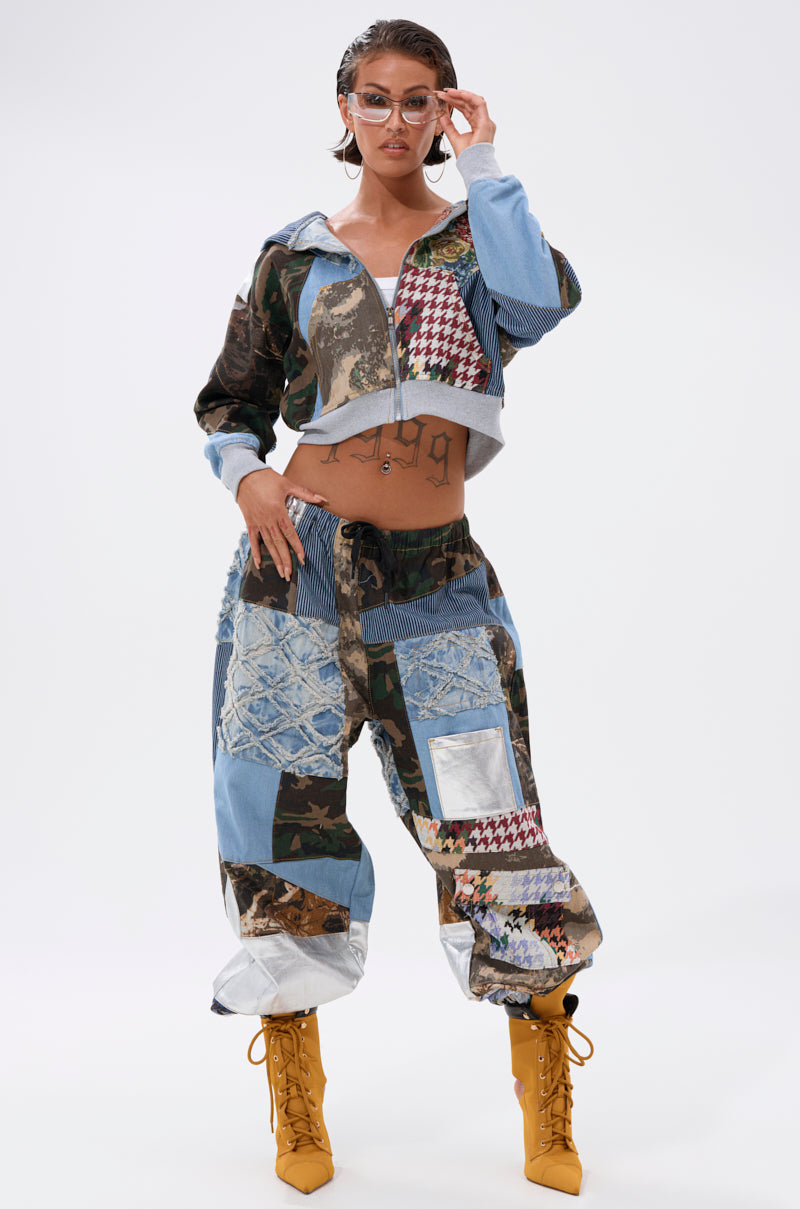 WILD AND FREE DENIM JOGGER