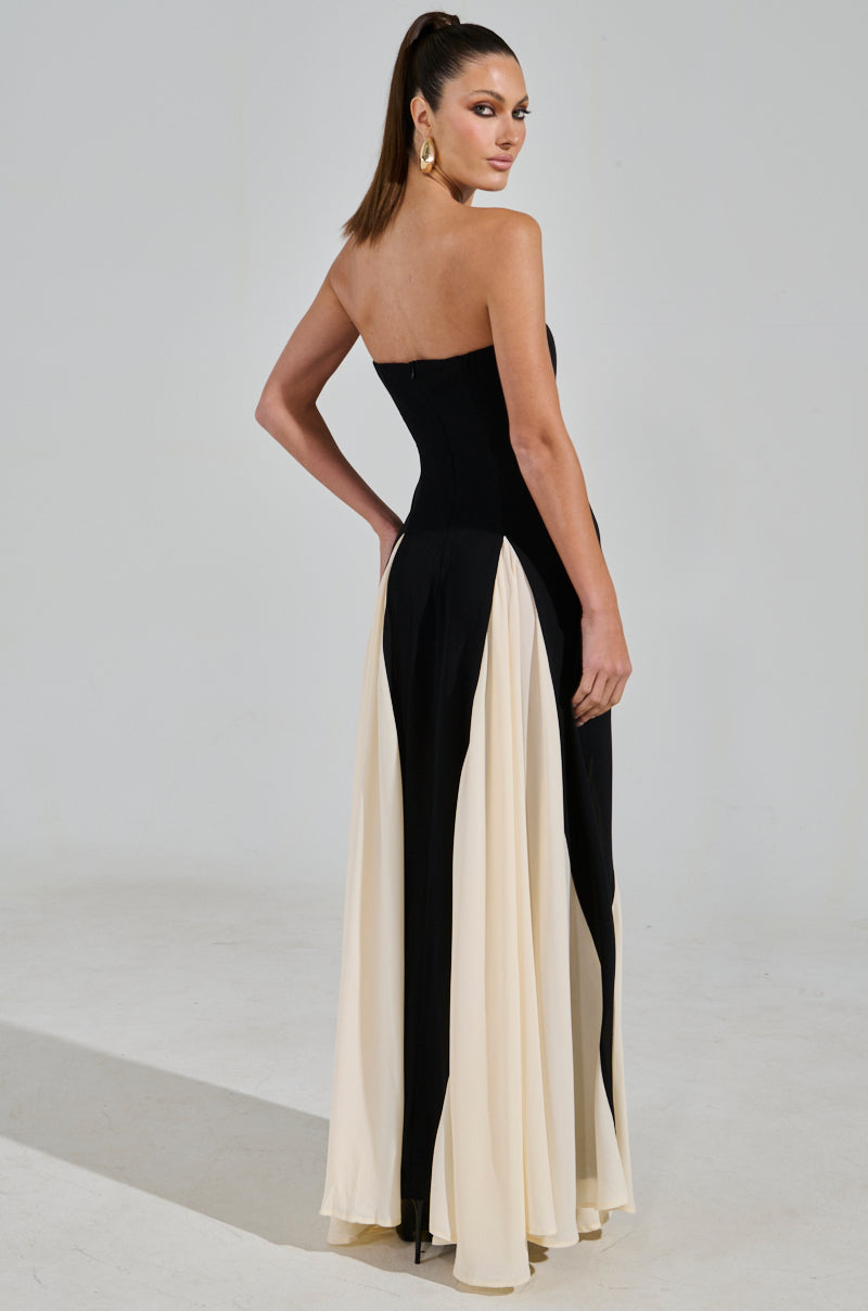 ON MY FYP CHIFFON MAXI DRESS