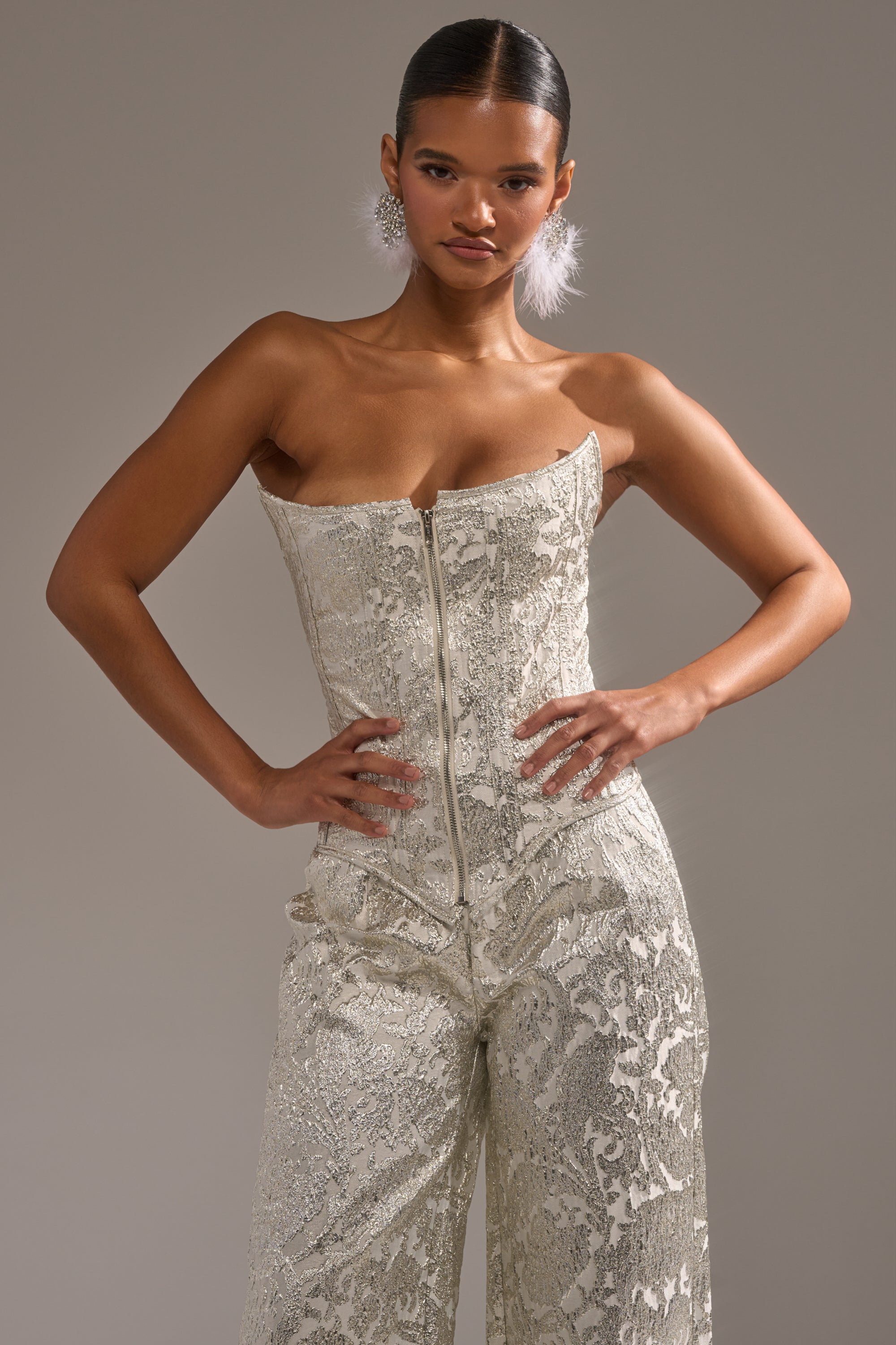 COCO BROCADE CORSET