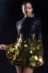 MAKE A STATEMENT SEQUIN MINI DRESS