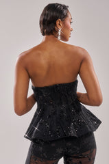 UP NEXT LACE CORSET TOP