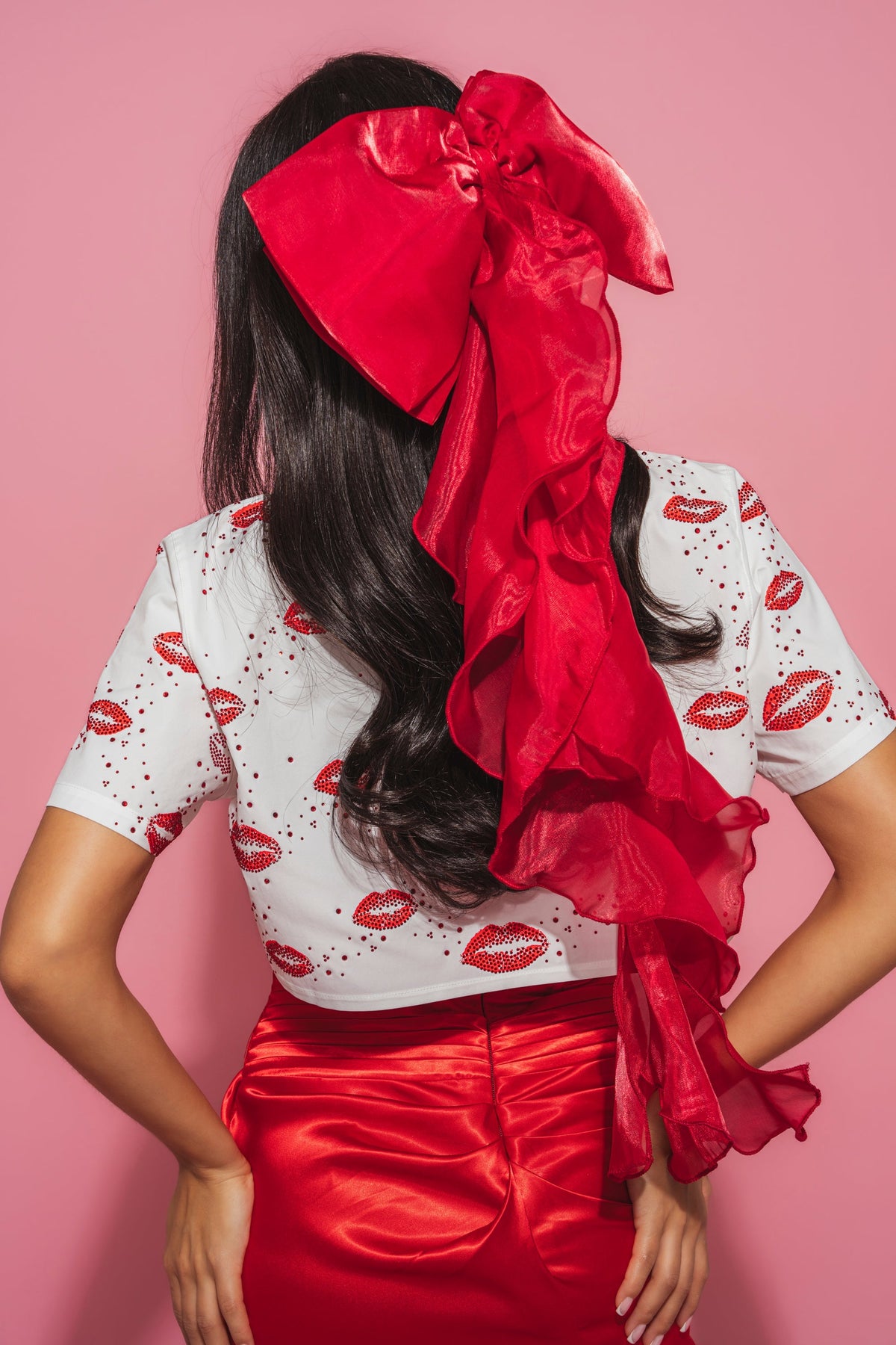 HEY DOLL CHIFFON HAIR BOW