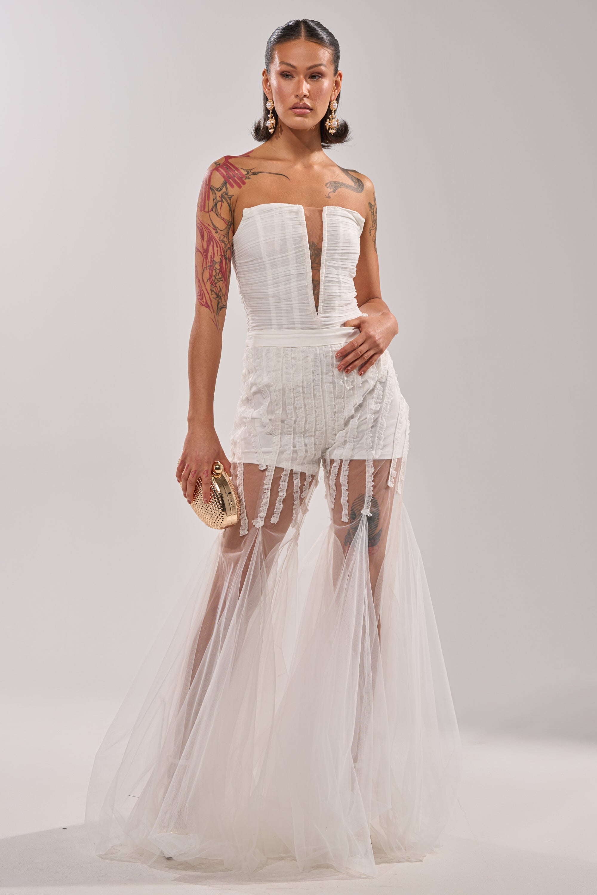 BEAUTIFUL NIGHT WHITE CORSET