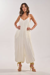 HALO SLINKY SLEEVELESS JUMPSUIT