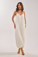 HALO SLINKY SLEEVELESS JUMPSUIT