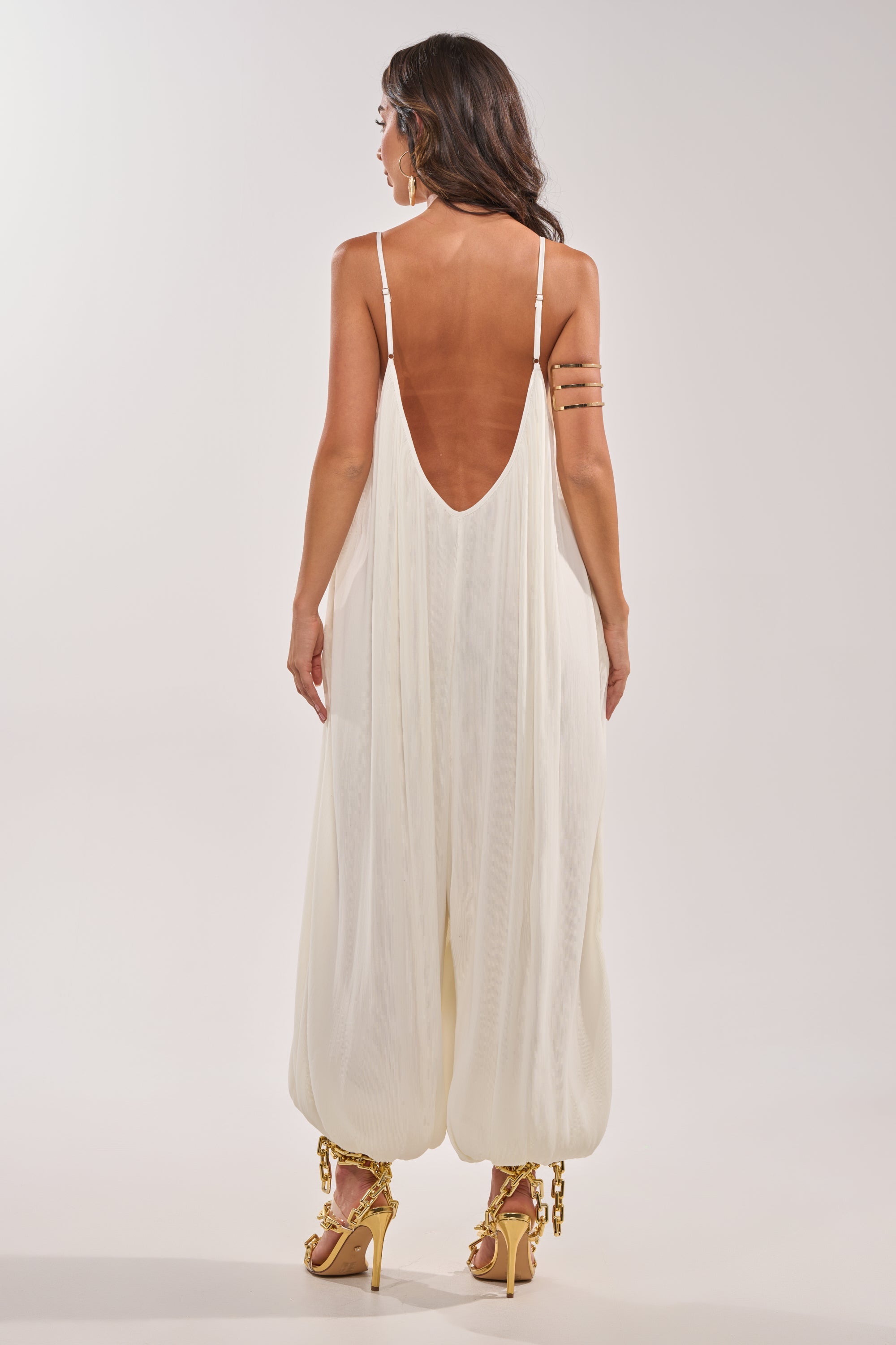 HALO SLINKY SLEEVELESS JUMPSUIT