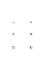3 PACK CIRCLE STUDS