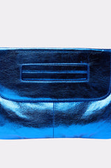 COSMIC COBALT OVERSIZED CLUTCH