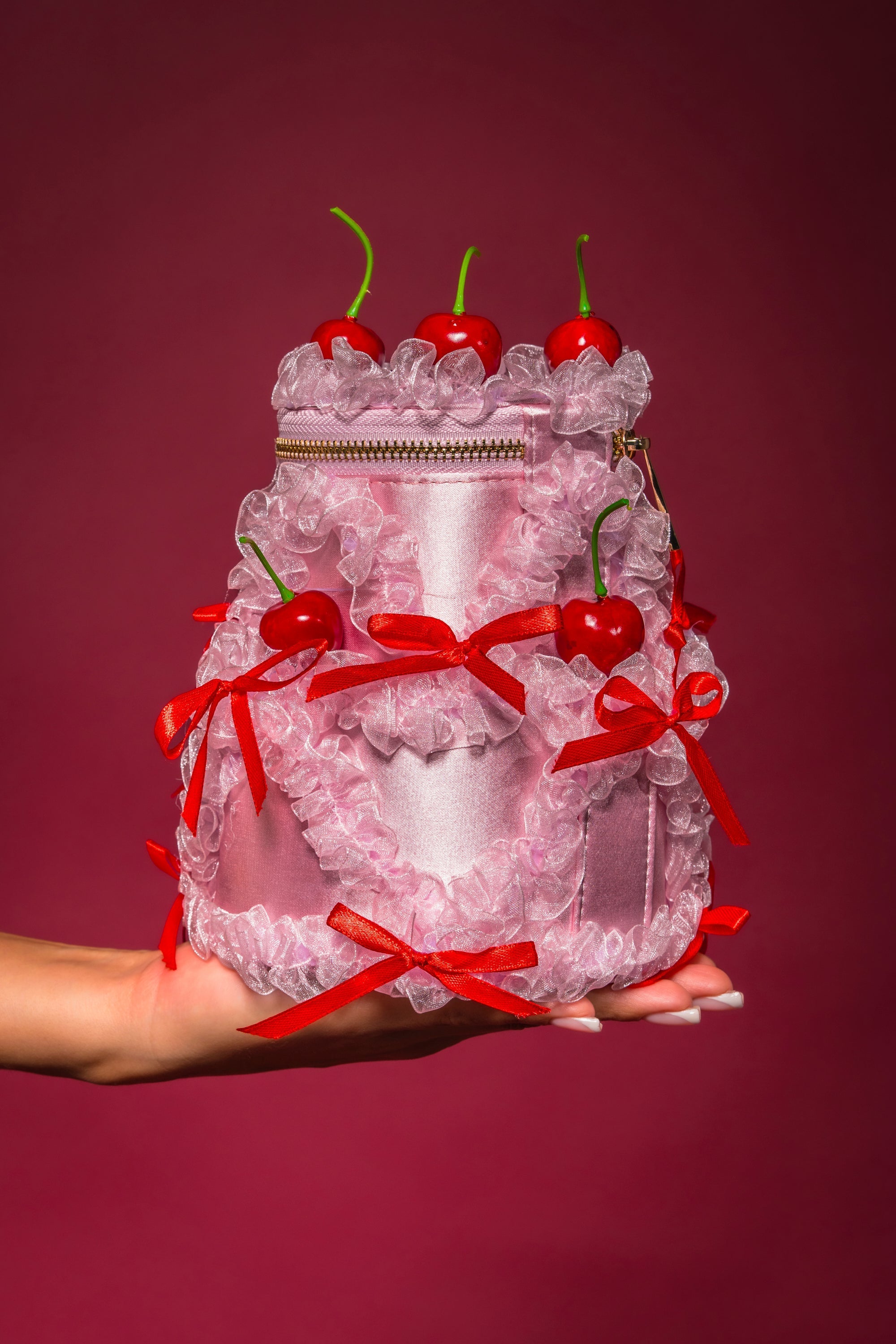 MARIE CHERRY PURSE