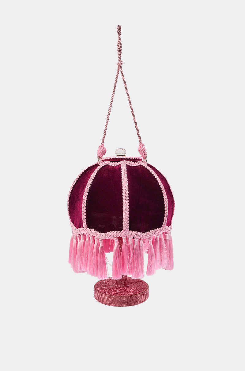 KEEP THE LIGHTS OFF TASSEL PURSE