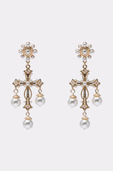 CROSS IT OUT EARRING