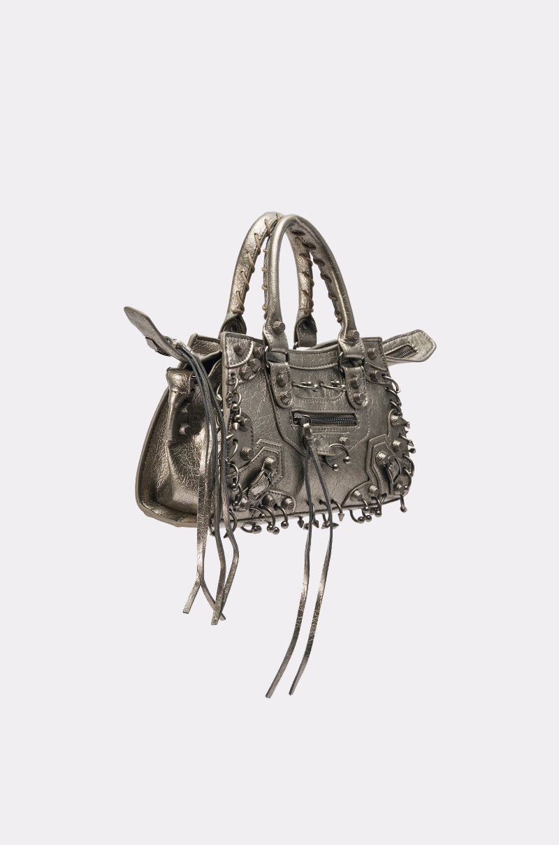 GRUNGE PIERCED PURSE