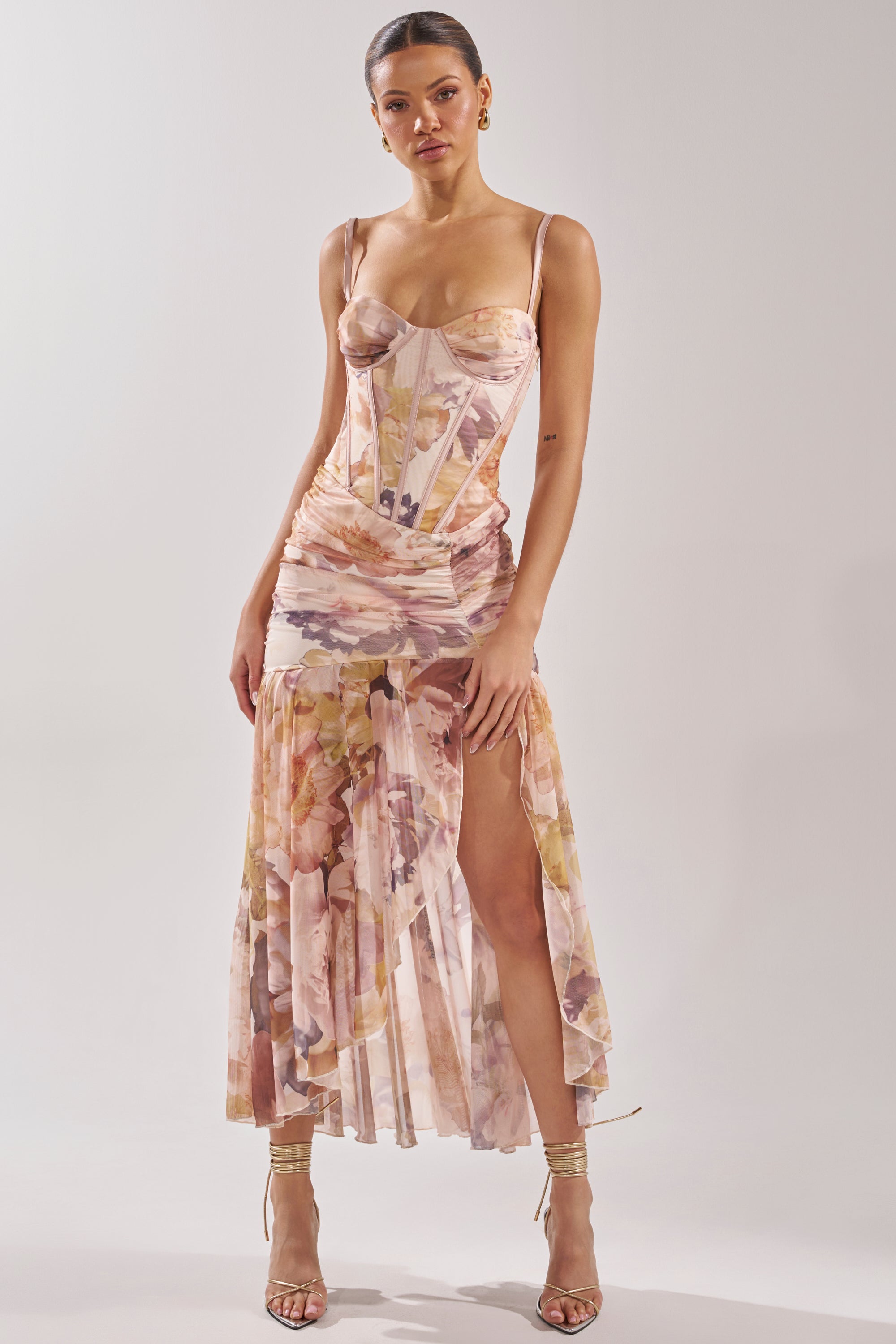 WILD FLOWER MAXI DRESS