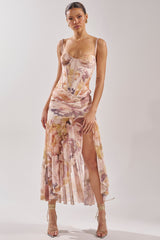 WILD FLOWER MAXI DRESS
