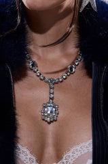 FOR THE RECORD BLING NECKLACE