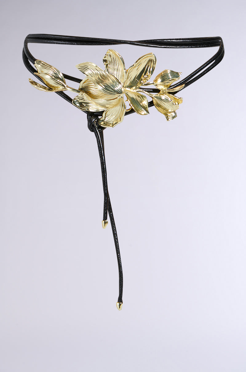 PETAL POWER METAL DETAIL BELT