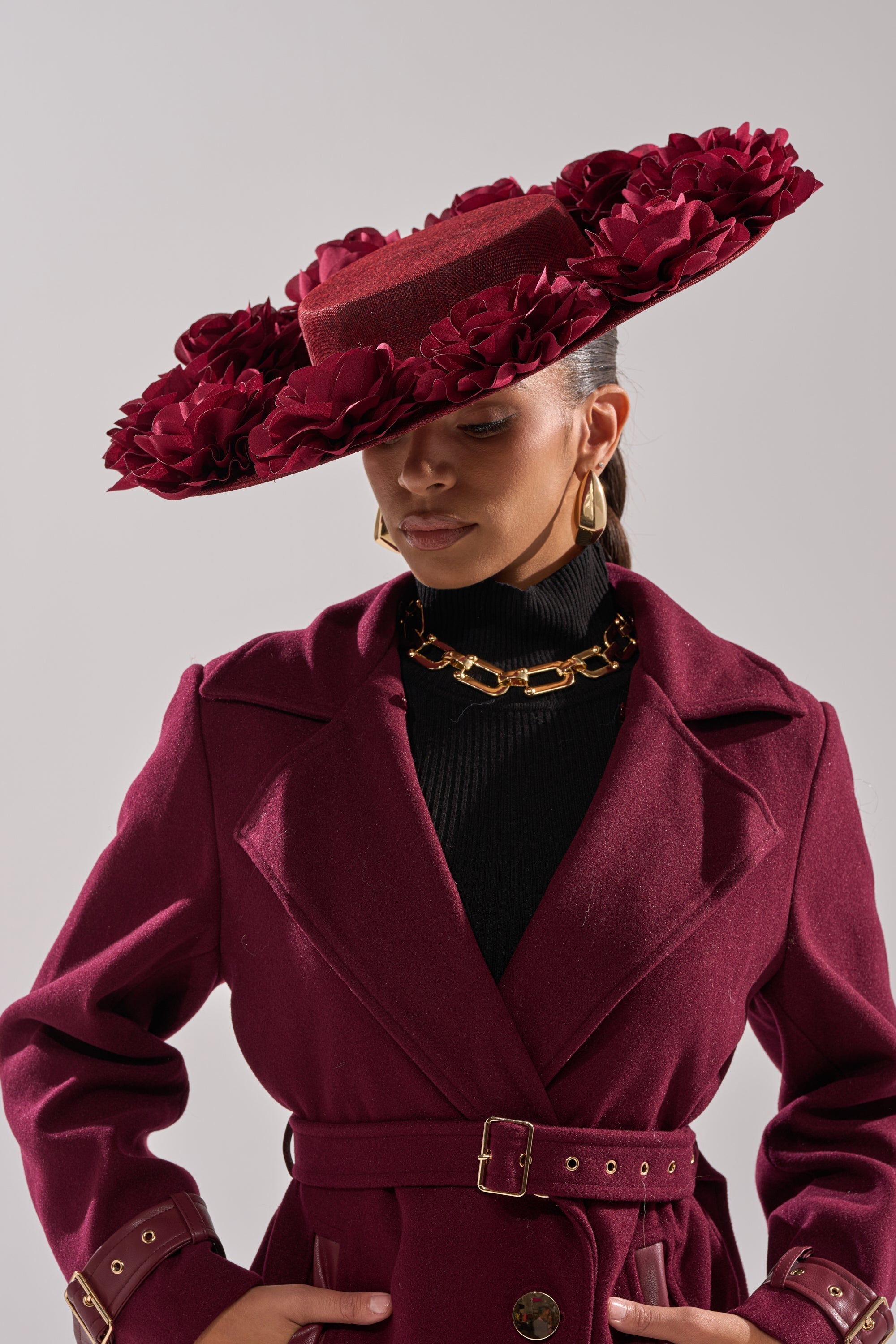 ROSEY CLIP ON HAT