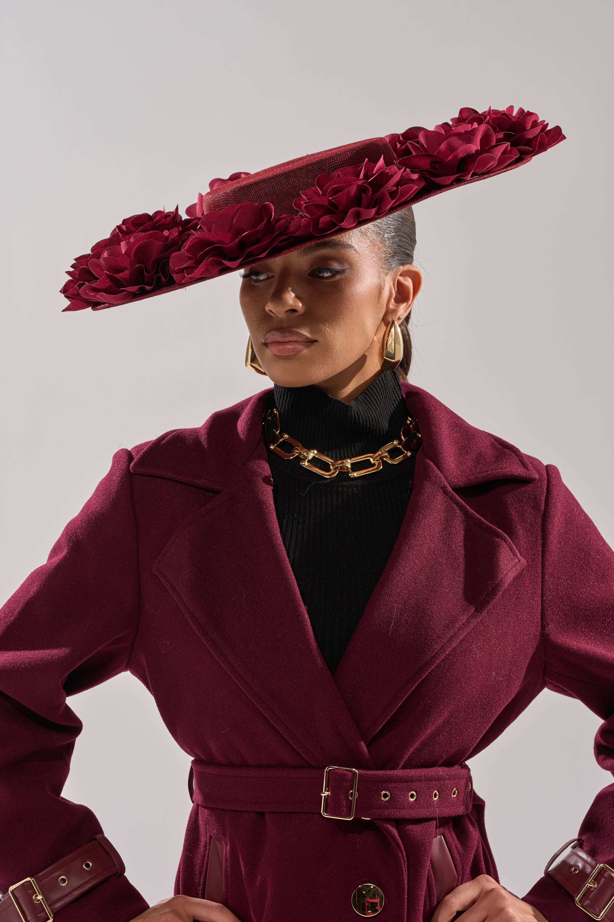 ROSEY CLIP ON HAT