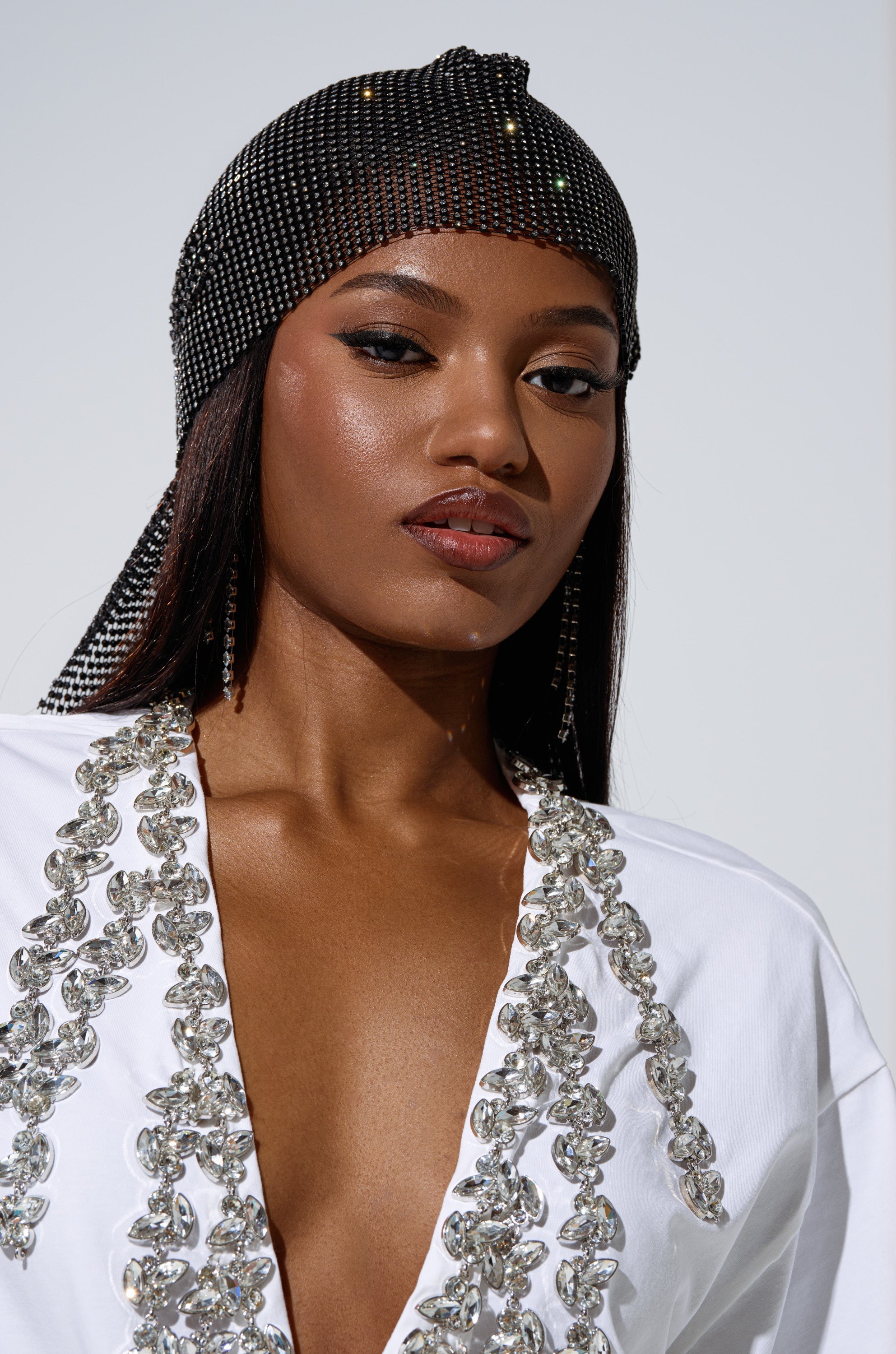 ONLY THE ELITE RHINESTONE NET DURAG