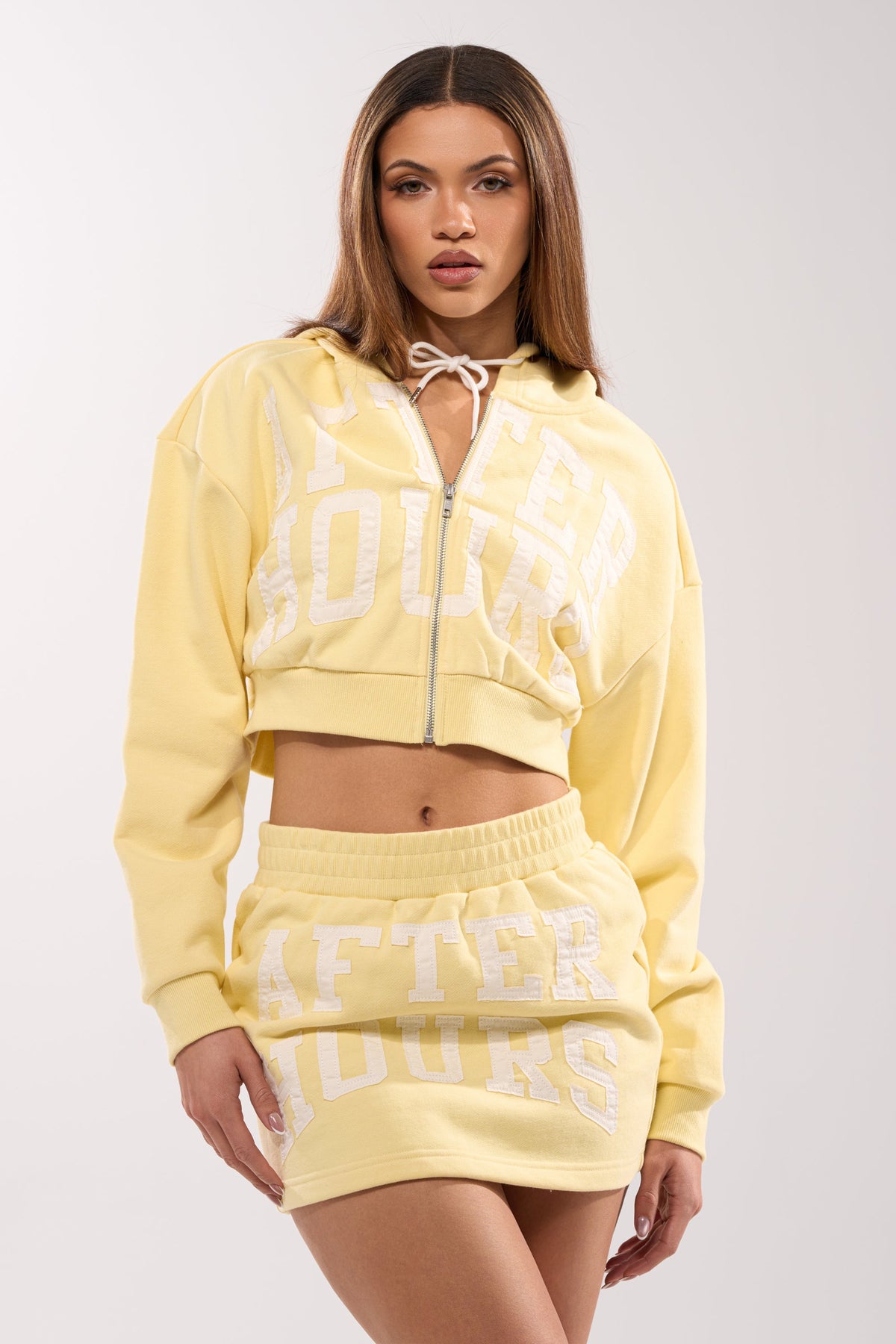 AFTER HOURS SWEATSHIRT IN YELLOW