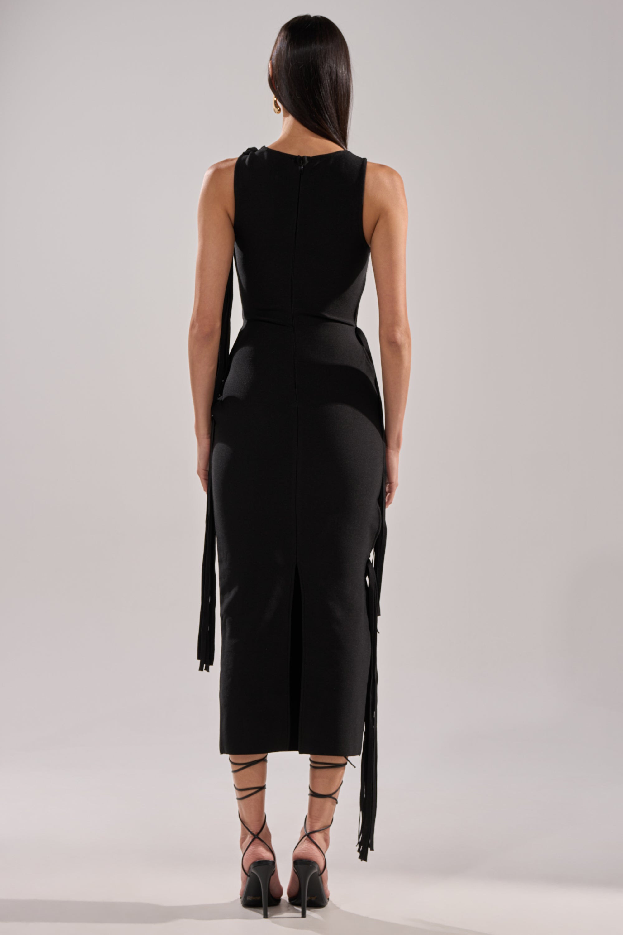 BROOKE CUTOUT MIDI DRESS