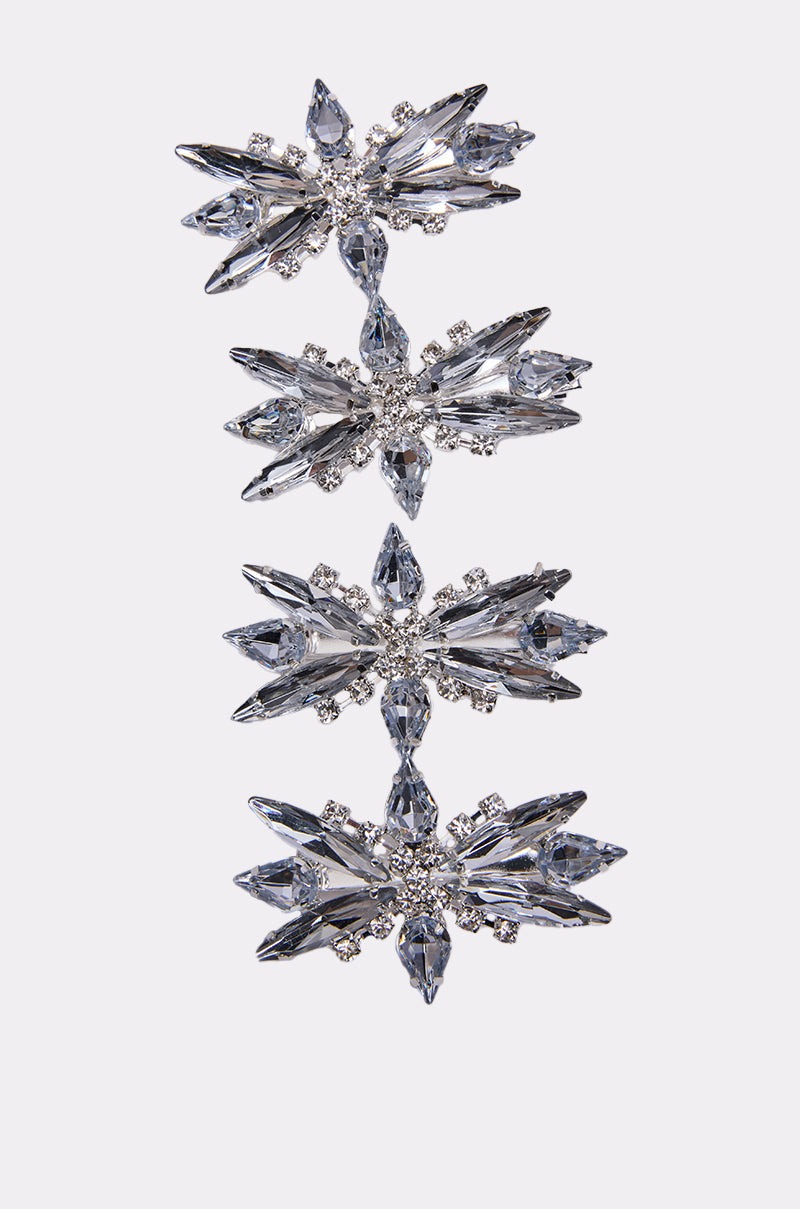 DECO RHINESTONE 4 PK CLIPS