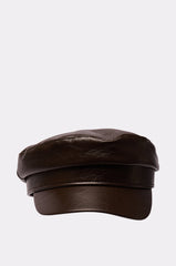 LIKE BUTTER PU BRIM HAT