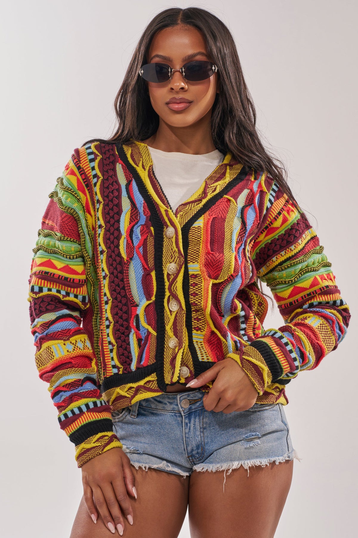MADE YA LOOK KNIT SWEATER
