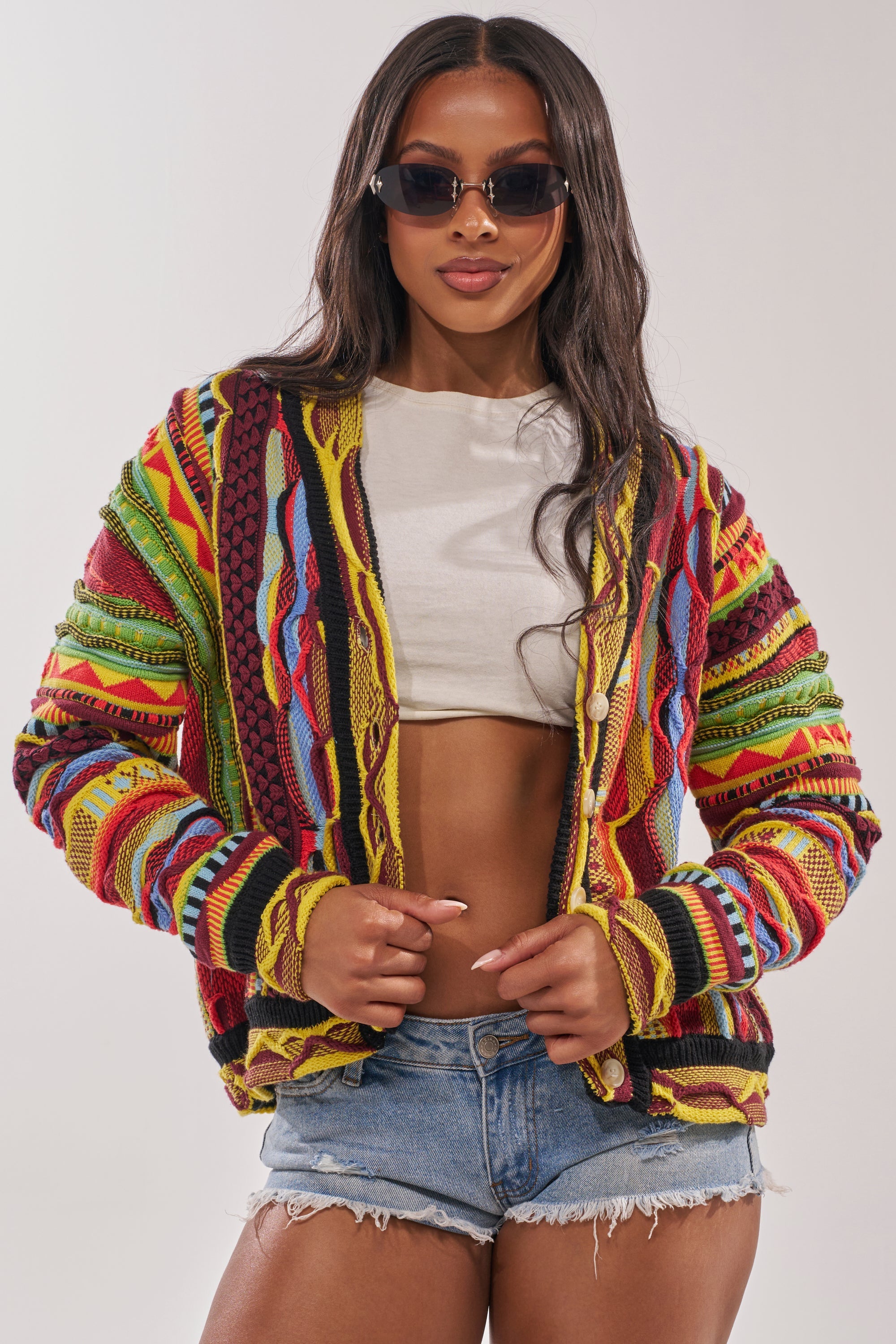MADE YA LOOK KNIT SWEATER