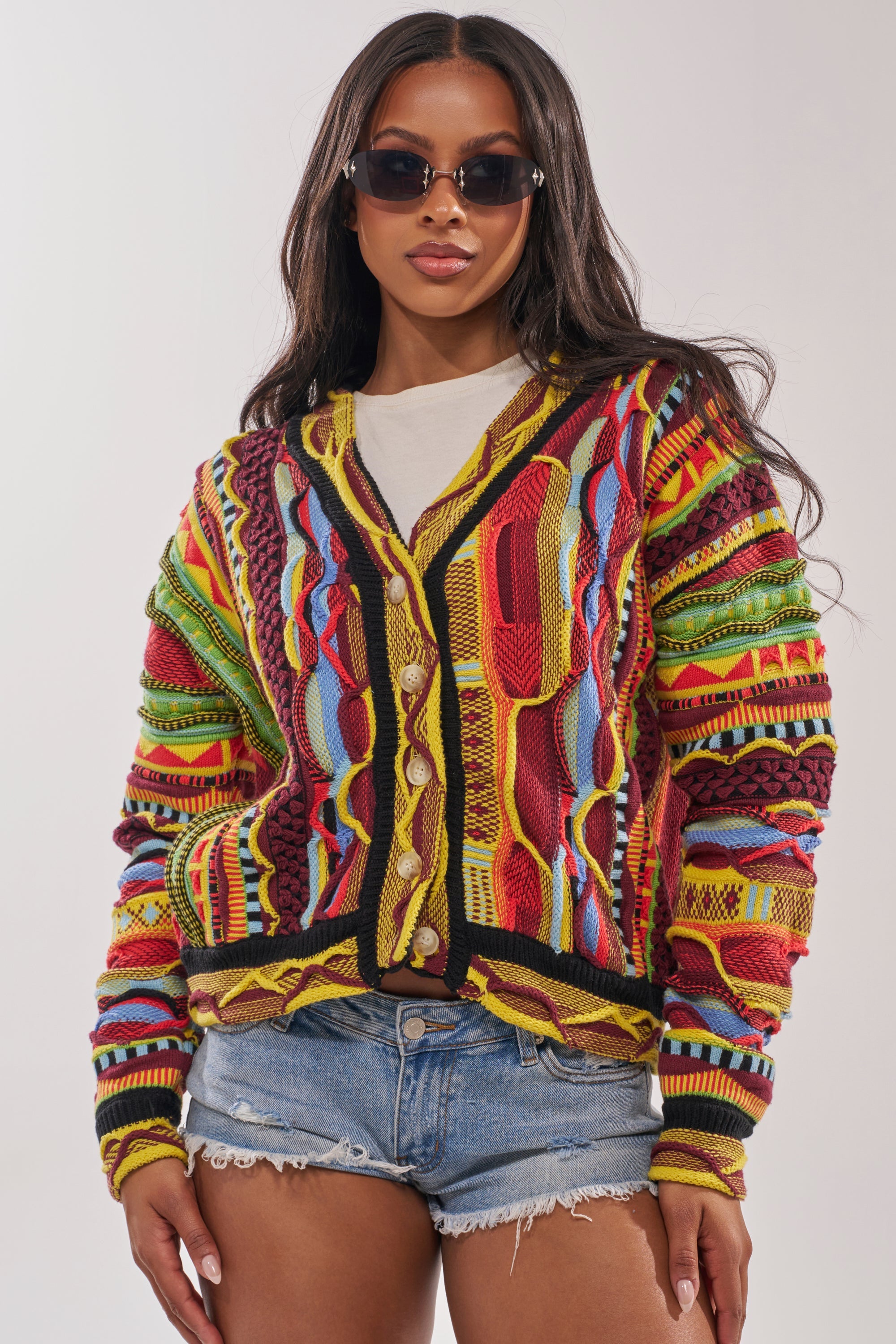 MADE YA LOOK KNIT SWEATER