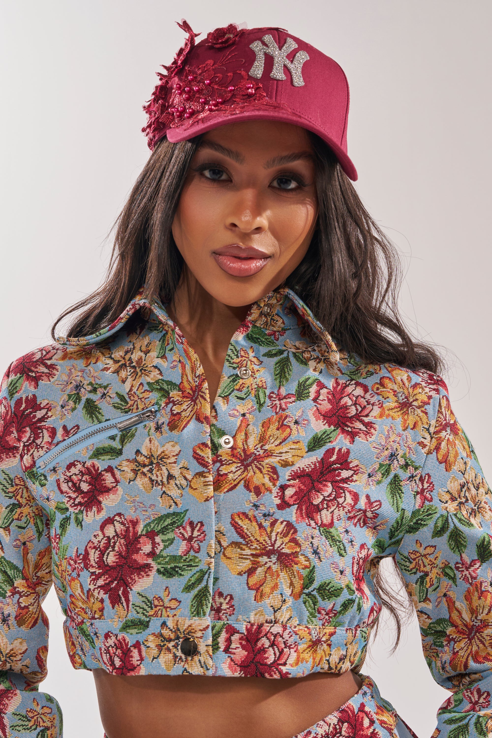 FROM YA CITY APPLIQUE HAT