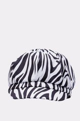 ZEBRA LUXE BRIM HAT
