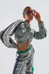 ALL AROUND THE WORLD DENIM JACKET