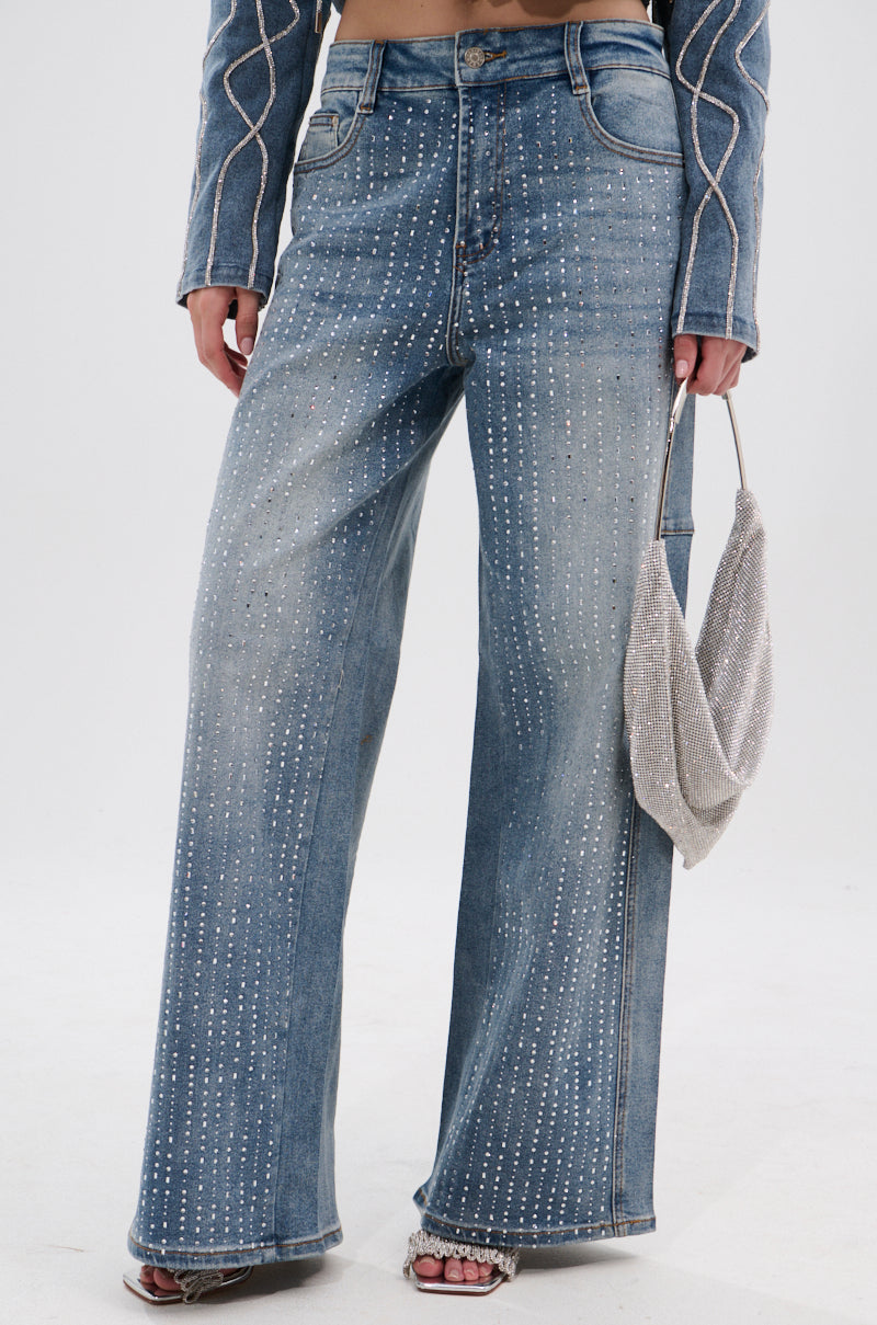 SPARKLE SHINE DENIM PANT